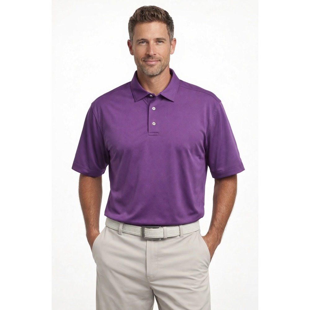 FootJoy FJ Mens ProDry Performance Golf Polo Shirt Purple XL